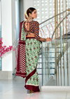 Tew Soft Pure Cotton Fancy Printed Sarees Wholesale In India